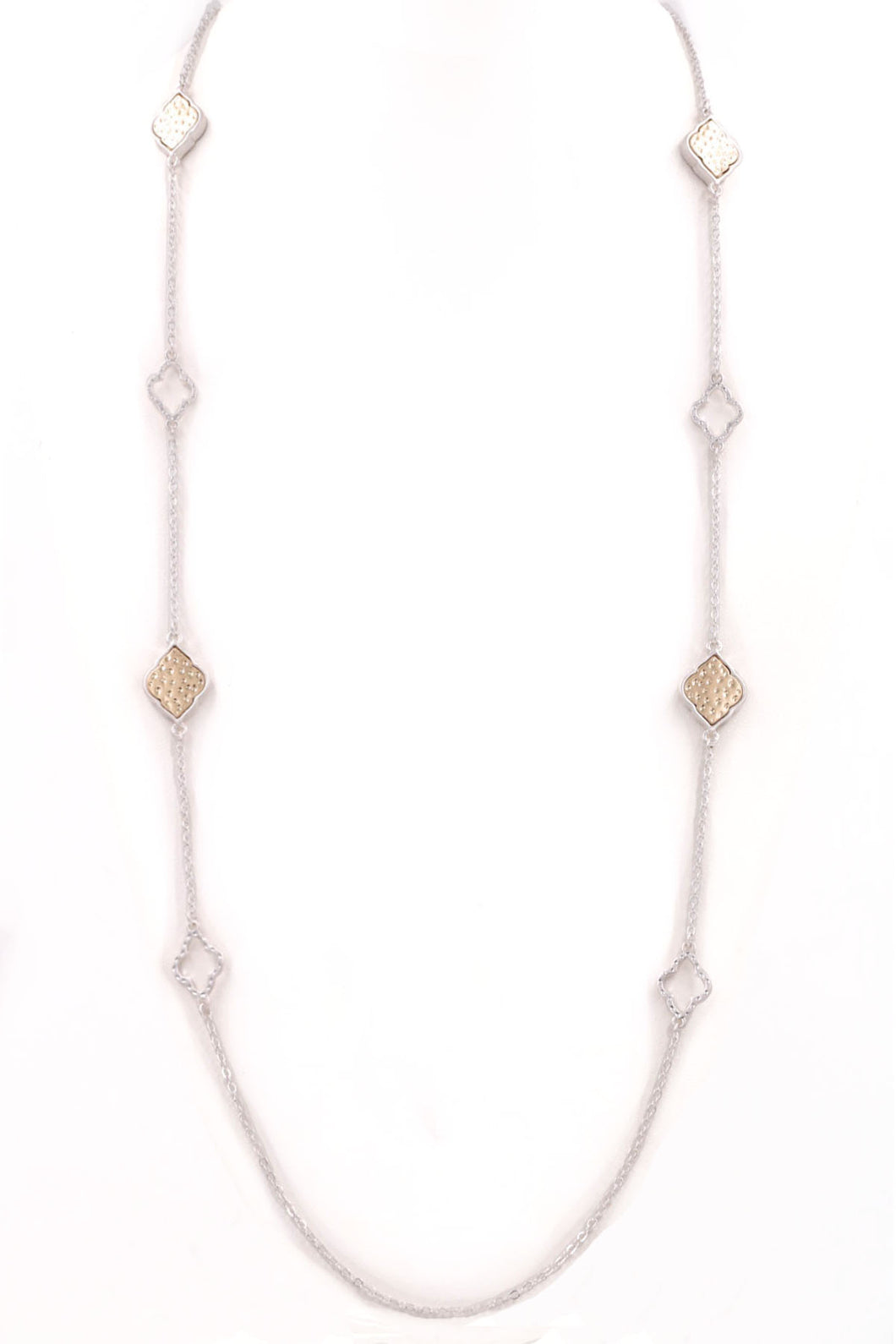 Moroccan Worn Silver Necklace