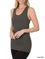 Load image into Gallery viewer, COTTON SPANDEX RACERBACK TANK
