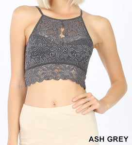 Lace Bralette with lined cups
